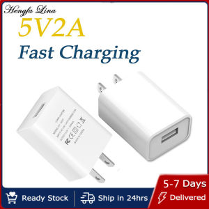 Hengfa Lina 1ชิ้นอะแดปเตอร์สหรัฐ2A 5V ปลั๊ก UL พอร์ตหนึ่ง USB ชาร์จโทรศัพท์ที่ชาร์จติดผนังขณะเดินทางในสหรัฐอเมริกาญี่ปุ่นไทยแคนาดาโคลัมเบียฟิลิปปินส์