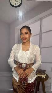 KEBAYA LAKSMI SIFON KOREA - Kebaya kondangan wisuda lengan panjang kebaya viral