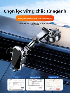 MONLEYTA | Đầu đọc đa năng chất lượng Đức cho điện thoại di động gắn trên bảng điều khiển xe hơi bằng chất liệu nhựa ABS