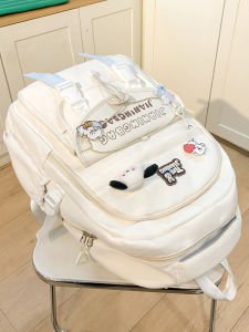 Large Capacity Childrens Backpack Printed Double Shoulder Bag for Elementary And High School Students University Students