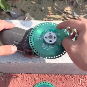 6 In 1 ใบตัดกระเบื้อง 4 ใบเลื่อยตัดเพชร อเนกประสงค์ 100 มม. บางพิเศษ สําหรับกระเบื้อง PVC หินอ่อน ไม้เมเทล