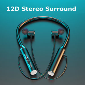 ♥100% sản phẩm gốc + Miễn phí vận chuyển♥G01 thể thao không dây tai nghe đeo cổ Tai nghe nhét TWS 5.2 Bluetooth Tai nghe kèm micro