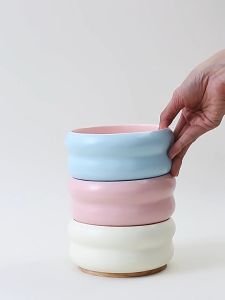 Ceramic Cat Bowl Food Bowls High Foot Dog Anti-Tip Drinking Water Pet 陶瓷 猫碗 猫咪 食盆 高脚 狗粮碗 防打翻 饮水碗 宠物