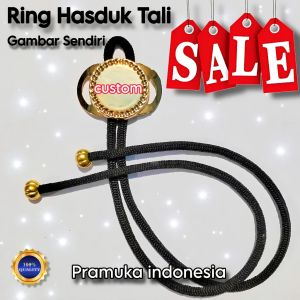 ring hasduk model tali/pralatan pramuka
