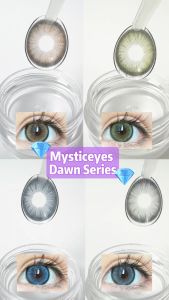 [COD] Mysticeyes Softlens Dawn Series Kontak lens 14.5mm Use 6 Months - FREE TEMPAT SOFLENS