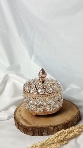 COD tempat dekorasi wadah untuk penyimpanan permen atau pajangan kristal mewah elegant TEMPAT WADAH