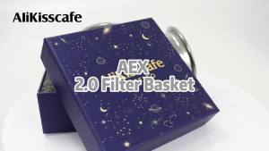 Coffee Filter Basket 58MM AEX Precise 18g 22g Puck Screen For Bottomless Portafilter Espresso Machine Accessories Barista Tools