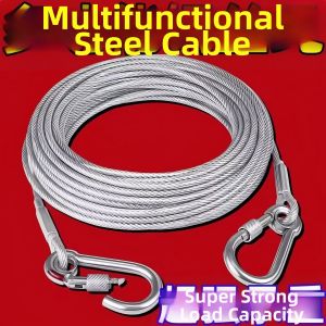 Multi-Purpose Outdoor Steel Wire  Balcony Rope