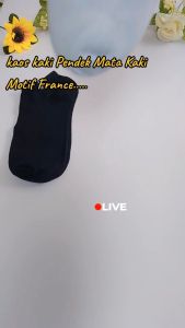 Kaos Kaki Pendek Semata Kaki Garis Francce Kaos Kaki Pria Wanita Dewasa