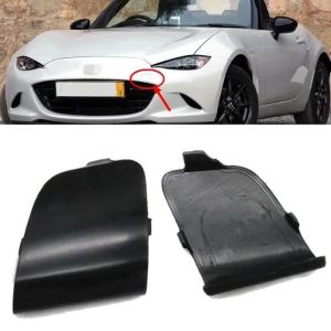 1ชิ้นไม่พ่นสีกันชนหน้าลากจูงปกพ่วงตะขอหมวกรถพ่วงตาหลุมเชลล์สำหรับมาสด้า MX5 MX-5 Miata 2016-2023 N243-50-A11-