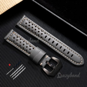 18/20/22/24/26mm Handmade Cowhide Leather Watch Band for Panerai Brown Black Sports Mens Replace Strap For Omega Bracelets New