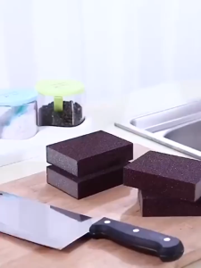 3pcs Magic Cleaning Sponge for Pan Pot Dish Sponges Kitchen Utensi Pot bottom descaling artifact