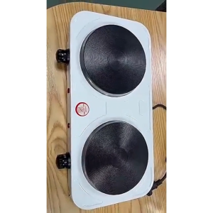 COD Taffware Kompor Listrik 2 Tungku Low Watt Hemat Listrik Mini Portable Hot Plate 2000W WY-04B