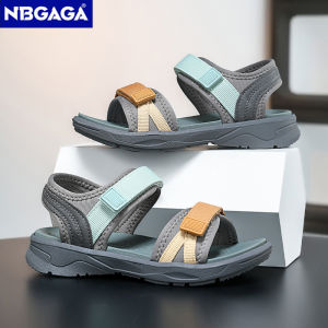 NBGAGA | Childrens Boys Summer Casual Breathable Walking Sandals Open Toe Non-Slip Beach Water Shoes Outdoor Sport Size 28-38