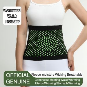 Essential for Air-conditioned Rooms/Summer Mugwort Dehumidification Waist Care Heating Waist Support Belt/Constant Temperature Warmth/Relieve Back Pain