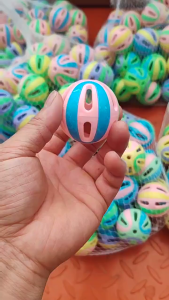 PS-634 ลูกบอลของเล่นสัตว์เลี้ยง คละสี มีกระดิ่ง สุนัข หมา แมว  หลายสีน่ารัก ราคาถูก พร้อมส่ง🐈🐶