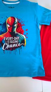 D&C Setelan Anak Laki-Laki Spiderman untuk Usia 3-10 Tahun