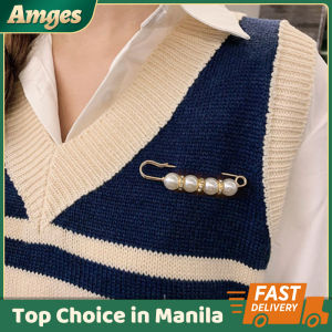 Pearl Fashion Jewelry Gift Waist Women Dress Shawl Clips Metal Retro Fashion Brooch Set Waist Tightening Pin Tightening Pin Waistband Pin Clothing Brooches Set Jewelry Gift