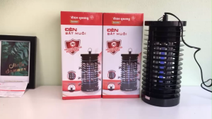 Đèn bắt muỗi Điện Quang ĐQ EML02 BL công suất 1W đèn UV không độc hại - Hàng chính hãng