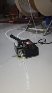 mesin potong pemotong ring kawat spiral jilid pitch 3:1 binding spiral wire ring cutting machine