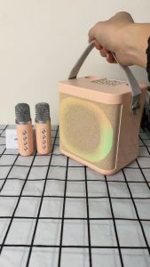 Loa Karaoke Mini YS-307 Sothing Xiangwu Kèm Mic Hát Không Dây Pin Sạc - Loa Mini Karaoke Kết Nối Bluetooth Micro không dây karaoke loa karaoke