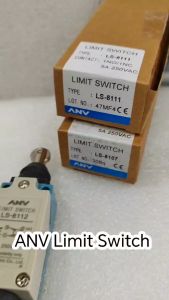 ANV LS 8 SERIES LIMIT SWITCH LS-8111 PUSH PLUNGE (ANV-LS-8111)