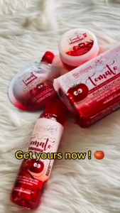 BRILLIANT SKIN Tomato Micro-Exfoliating Facial Set