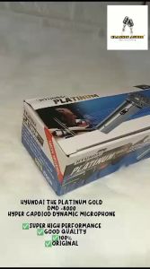 CLASSIC AUDIO Hyundai Platinum DM-8000 Dynamic Microphone Microphone for Videoke/Karaoke Machine DM-8000 (ORIGINAL)