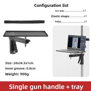 Multi-functional Heavy-duty Indoor Photography Stand with Wheels and Brake Stainless Steel Material