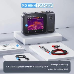 FNIRSI | Máy Đo Đa Năng Nhiệt Ảnh 2 Trong 1 FNIRSI TDM-120/120P Với Camera Hồng Ngoại 120x90 Để Đo Điện Trở Và Điện Dung