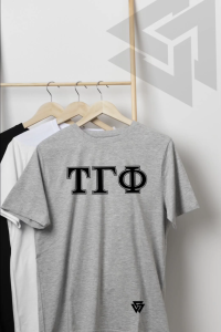 TRISKELION FRATERNITY SHIRT TAU GAMMA PHI FRATERNITY SHIRT FRATSHIRT