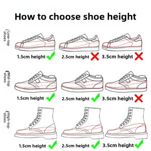 XIANZHAO | Mens Invisible Comfortable Insole for Height Increase 5cm