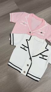 SV 6476 - Yumi Collar Knit Top | Silvervogue | Atasan Rajut Stretch Pakaian Wanita