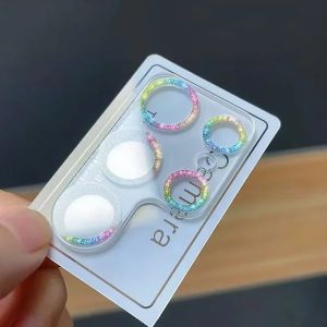 Glitter Camera Lens Protector Glass For Samsung Galaxy S26 S25 S24 S23 Ultra Plus Camera Protection Film Full Cover Anti-scratch