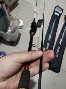 Joran sambung 4 Daido Xpedition 664 198cm Joran carbon sambung 4