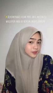 Paris Jadul Hijab Segiempat PARIS POLOS Murah Import cotre varisha