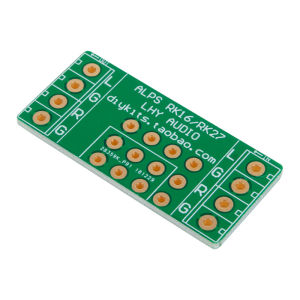 1PCS ALPS RK16 RK27 Volume Potentiometer General PCB Blank Board Double-sided Gold-plated Conversion Adapter Welding Board