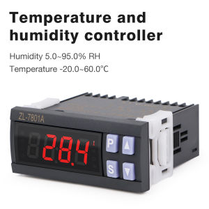 LED Digital Humidity Temperature Controller Thermostat Thermoregulator Automatic Egg Incubator Relay Heating and Cooling