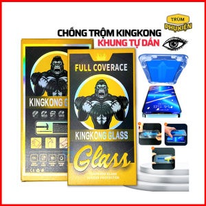 Kính cường lực KingKong chống nhìn trộm tự dán cho iphone 15 Pro max 15 Pro 14 pro max 13 pro max 12 pro max 11 pro max x xr xs max