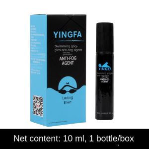 Anti-Fog Spray For Swimming Goggles 10ml Glasses Diving Goggles Lens Cleaner Eyeglasses Solid Antifogging Liquid Mist Eliminator Second Generation Upgraded Swimming Goggles Anti Fog Agent