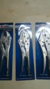 Tang buaya 7" bengkok MULTIPRO Locking pliers curved jaw 7in