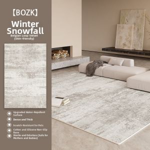 BOZK | Waterproof Stain Resistant Wash-free Customizable Carpet