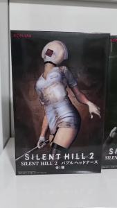 Bandai | Mô Hình Y Tá Đầu Bong Bóng Silent Hill Của Konami Cảnh Quan Kim Tự Tháp Đỏ Đồ Chơi Hành Động Chính Hãng Nhật Bản Dành Cho Người Sưu Tầm Và Làm Quà Tặng
