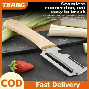 🔥🔥🔥TBRBG Stainless Steel Vegetable Peeler MultiFunctional UltraSharp Blade For Kitchen Use Quick Peeling Carrots Potatoes and Other VeggiesKitchen 2 In 1 Stainless Steel Peeler With Wooden Handle And Bottle Opener