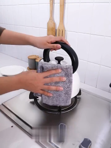 MI-C395 Kain Lap Piring 30X30 Anti Minyak Bahan Coral Fleece / Kain Lap Dapur Microfiber Serap Air