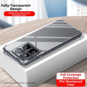 Henyou | Xiaomi 15 Series Ultra Protective Silicone Case With Airbag Four Corners Drop Resistance For Men And Women Simple Design