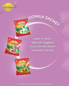 GOMILK Susu Kambing Etawa Plus Herbal Renceng (10 Sachet)