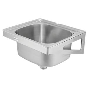 CUNGSA | Stainless Steel Wall-Mounted Washbasin Single Sink Simple Home