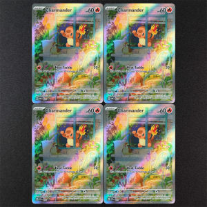 Funism | Self Made English Charmander #044 2023 Scarlet & Violet Promo Game Collection Card Toy