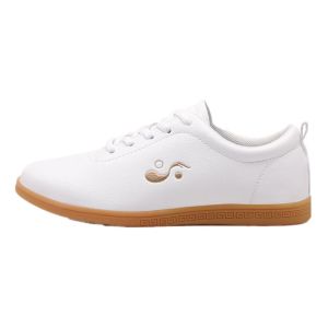 Womens Genuine Leather Tai Chi Shoes Spring Autumn Martial Arts Eight Piece Silk Bottom Training Shoes Mens Tai Chi Sports Training Shoes